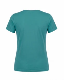 MY JEWELS - Tshirt mezza manica con scollo a V BAMBOO petrolio
