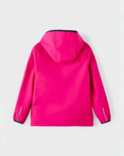 NAME IT - BIMBA GIUBBINO FUXIA CON CAPPUCCIO