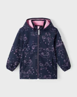 NAME IT -  BIMBA GIUBBINO NAVY CON CAPPUCCIO