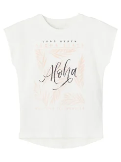 NAME IT - GIRL TSHIRT MEZZA MANICA VIOLET CAPSL