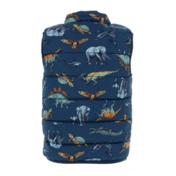 NAME IT - SMANICATO BIMBO BLU CON DISEGNO ANIMALETTI