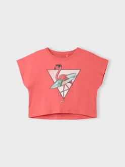 NAME IT - TOP VILMA CAPSL CROP