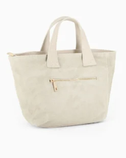 NARDINI - Borsa due manici ghiaccio scamosciata in VERA PELLE con tasca posteriore, tracolla removibile - MADE IN ITALY