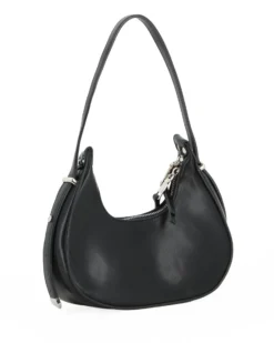 NARDINI - Minibag nera con borchie metalliche argentate