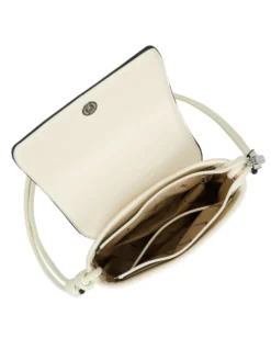 NARDINI - Tracollina beige con tasca posteriore e patta