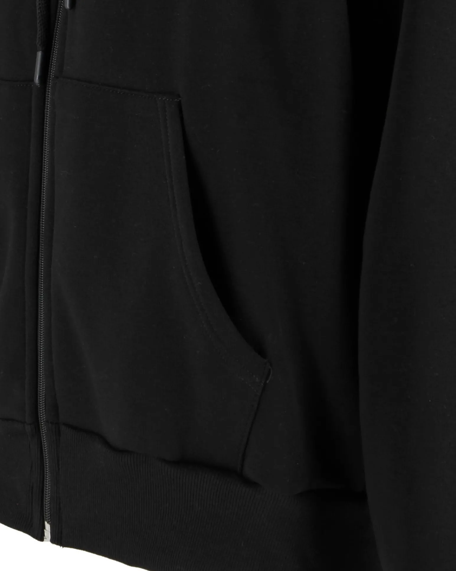 NASA - FELPA CON CAPPUCCIO E ZIP NERA/BIANCA/GRIGIA DA UOMO
