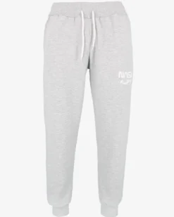 NASA - PANTALONE TUTA GRIGIO DA UOMO CON POLSINO
