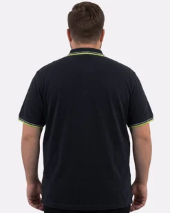 NAVY SAIL - Polo over manica corta blu scuro