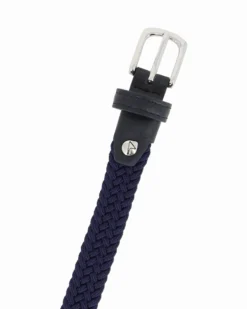NAZARENO GABRIELLI - Cinta blu da donna, intrecciata ed elasticizzata