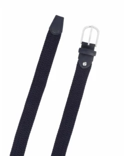NAZARENO GABRIELLI - Cinta blu junior, intrecciata ed elasticizzata