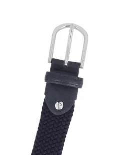 NAZARENO GABRIELLI - Cinta blu junior, intrecciata ed elasticizzata
