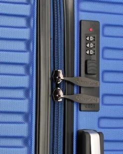 NAZARENO GABRIELLI - TROLLEY BLU IN ABS 4 RUOTE