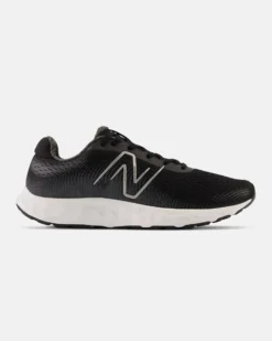 NEW BALANCE - SCARPA DA RUNNING NERA CON DETTAGLI SILVER DA UOMO, M520LB8