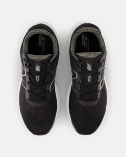 NEW BALANCE - SCARPA DA RUNNING NERA CON DETTAGLI SILVER DA UOMO, M520LB8