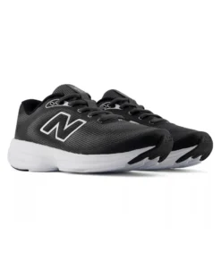 NEW BALANCE - SCARPA DA RUNNING ENTRY 411 V4 NERA CON DETTAGLI BIANCHI  DA DONNA, W4115L8