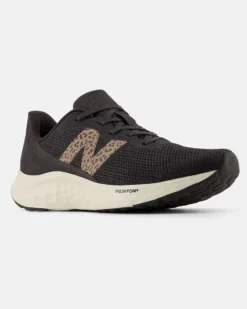 NEW BALANCE - SCARPA DA RUNNING NERA CON DETTAGLI LEOPARDATI DA DONNA, WARISIK4