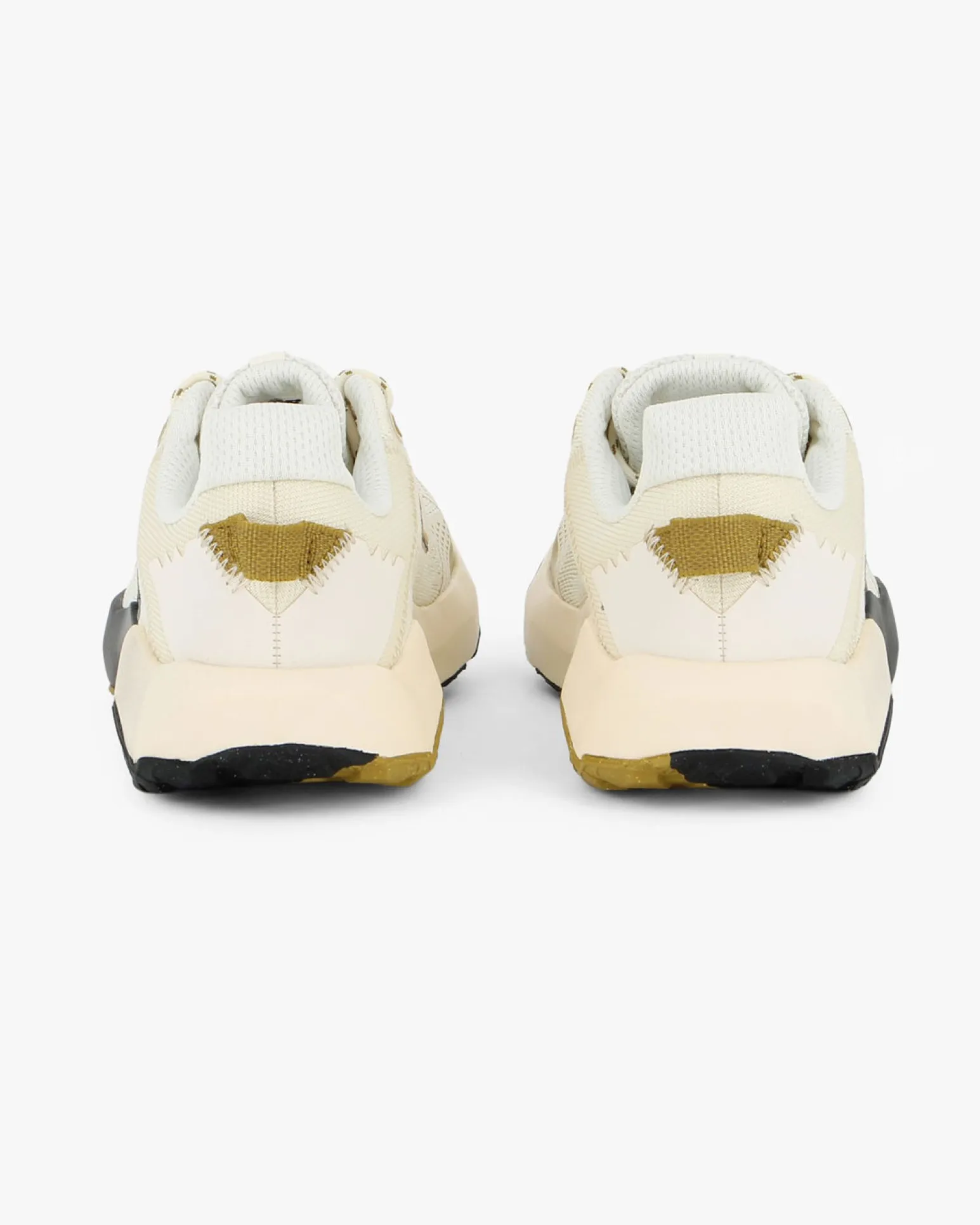 NEW BALANCE - SCARPA DA RUNNING TRAIL NITREL V6 BEIGE CON DETTAGLI NERI, VERDI E GIALLO OCRA DA UOMO, MNTR4SE