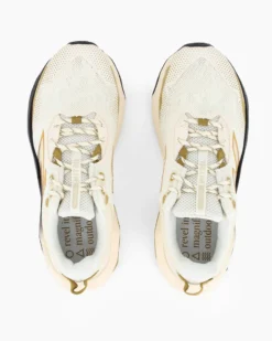 NEW BALANCE - SCARPA DA RUNNING TRAIL NITREL V6 BEIGE CON DETTAGLI NERI, VERDI E GIALLO OCRA DA UOMO, MNTR4SE