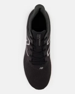 NEW BALANCE -  SCARPA DA RUNNING NERA CON DETTAGLI GRIGI DA UOMO, M411LB3