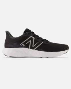 NEW BALANCE -  SCARPA DA RUNNING NERA CON DETTAGLI GRIGI DA UOMO, M411LB3
