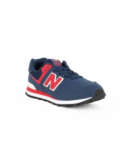 NEW BALANCE - SCARPA SNEAKERS BLU E ROSSA CON LACCI NUMERATA 35.5-40 GC574KIK