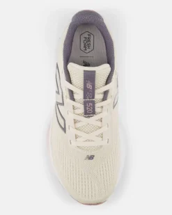 NEW BALANCE -  SCARPE DA RUNNING LINEN BEIGE CON DETTAGLI GRIGI DA DONNA,  W5207J8
