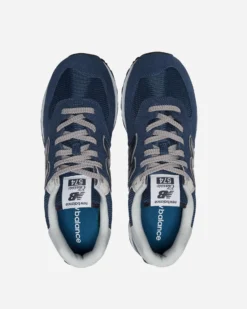 NEW BALANCE 574 - Sneaker da uomo blu e grigia in VERA PELLE con intersuola ENCAP