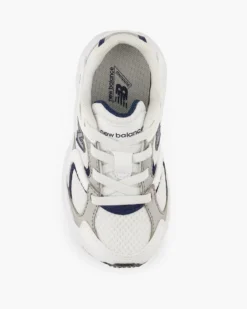NEW BALANCE - SNEAKERS BABY LIFESTYLE  BIANCA CON DETTAGLI GRIGI E BLU DAL 20 AL 27, I4084L7