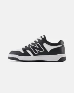 NEW BALANCE 480 - SNEAKERS DA BAMBINO NERA E BIANCA, NUMERATA 28/35 - PSB480BW