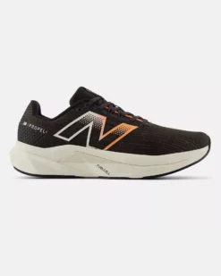 NEW BALANCE - SNEAKERS DA RUNNING UOMO NERE E ARANCIONI FUELCELL TEX/TEX - MFCPRCB5