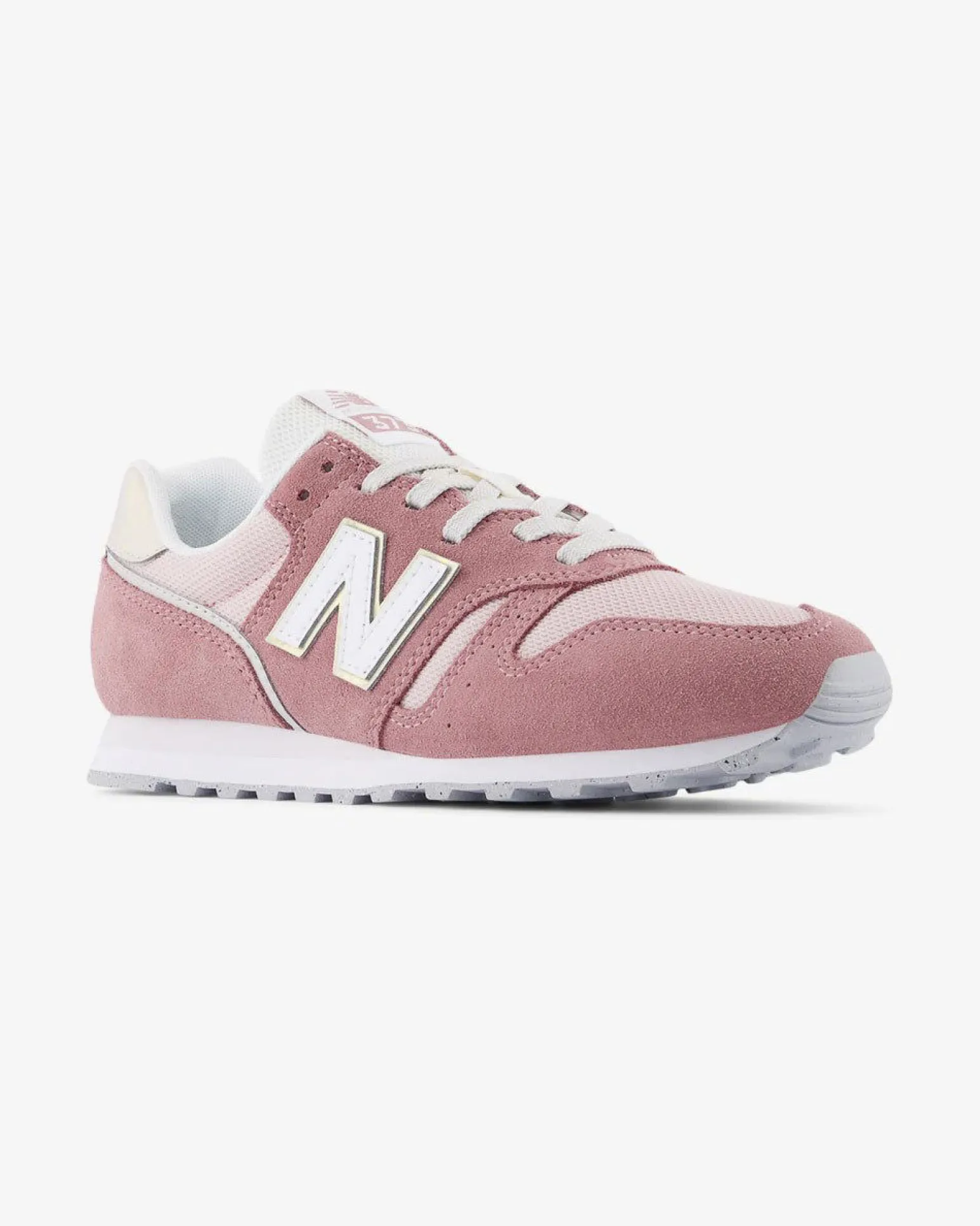 NEW BALANCE - SNEAKERS DONNA ROSA ANTICO, BEIGE E BIANCA LIFESTYLE SYN/TEX, MW3732HO