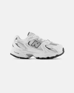 NEW BALANCE 530 – SNEAKERS JUNIOR BUNGEE LACE  BIANCA / ARGENTO – IZ530SB1