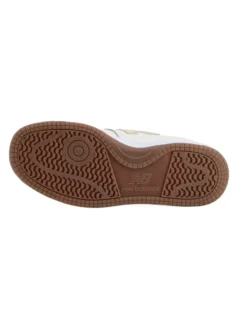 NEW BALANCE - SNEAKERS JUNIOR BIANCA E BEIGE LIFESTYLE LEATHER SEA SALT - dal 36,5 AL 41 - BBW80POR