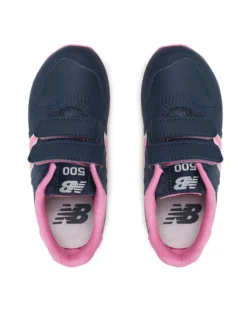 NEW BALANCE - SNEAKERS JUNIOR BLU E ROSA LIFESTYLE SYN.LTHR/TEX - DAL 28 AL 35 - PV500NP1