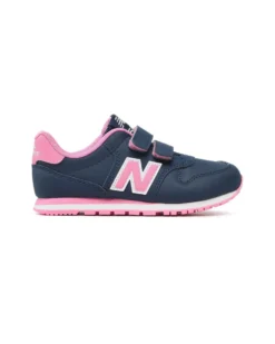 NEW BALANCE - SNEAKERS JUNIOR  BLU E ROSA  LIFESTYLE SYN.LTHR/TEX - DAL 28 AL 35 - PV500NP1