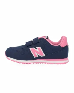 NEW BALANCE - SNEAKERS JUNIOR  BLU E ROSA  LIFESTYLE SYN.LTHR/TEX - DAL 28 AL 35 - PV500NP1