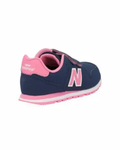 NEW BALANCE - SNEAKERS JUNIOR  BLU E ROSA  LIFESTYLE SYN.LTHR/TEX - DAL 28 AL 35 - PV500NP1