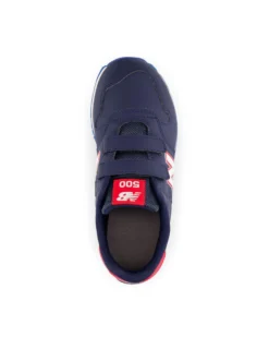 NEW BALANCE - SNEAKERS JUNIOR  BLU E ROSSA  LIFESTYLE SYN.LTHR/TEX - DAL 28 AL 35 - PV500BD1