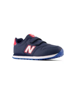 NEW BALANCE - SNEAKERS JUNIOR  BLU E ROSSA  LIFESTYLE SYN.LTHR/TEX - DAL 28 AL 35 - PV500BD1