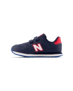 NEW BALANCE - SNEAKERS JUNIOR  BLU E ROSSA  LIFESTYLE SYN.LTHR/TEX - DAL 28 AL 35 - PV500BD1