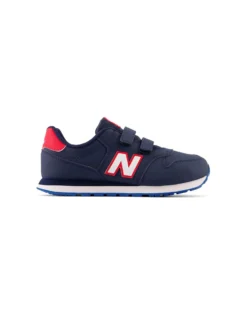 NEW BALANCE - SNEAKERS JUNIOR  BLU E ROSSA  LIFESTYLE SYN.LTHR/TEX - DAL 28 AL 35 - PV500BD1