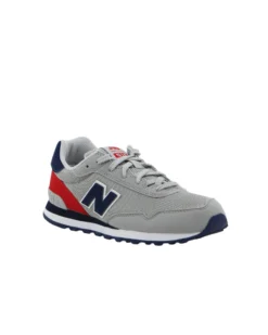 NEW BALANCE - SNEAKERS JUNIOR  GRIGIA, ROSSA E BLU  LIFESTYLE SYN/MESH- DAL 35,5  AL 40 - GC515BB