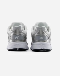 NEW BALANCE - SNEAKERS JUNIOR  LIFESTYLE BIANCHE E SILVER DAL 35.5 AL 40, G4081NJ