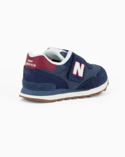 NEW BALANCE - SNEAKERS KIDS  LIFESTYLE BLU CON DETTAGLI BIANCHI E ROSSI DAL 28 AL 35, P51549G