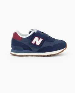 NEW BALANCE - SNEAKERS KIDS  LIFESTYLE BLU CON DETTAGLI BIANCHI E ROSSI DAL 28 AL 35, P51549G