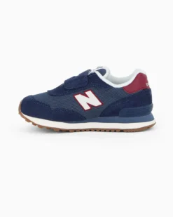 NEW BALANCE - SNEAKERS KIDS  LIFESTYLE BLU CON DETTAGLI BIANCHI E ROSSI DAL 28 AL 35, P51549G
