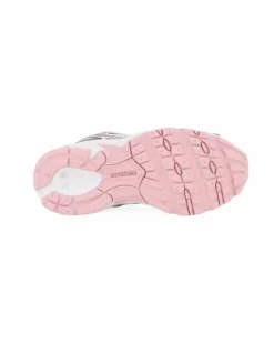 NEW BALANCE -  SNEAKERS KIDS LIFESTYLE BIANCHE CON DETTAGLI FUXIA  E ROSSI DAL 28 AL 35, P5304M1
