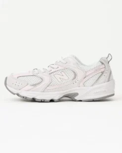 NEW BALANCE - SNEAKERS KIDS LIFESTYLE BIANCHE CON DETTAGLI ROSA E GRIGI DAL 28 AL 35, P5304AU
