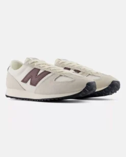 NEW BALANCE - SNEAKERS LIFESTYLE BEIGE, PANNA CON DETTAGLI MARRONI, U4718Y4