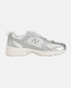 NEW BALANCE - SNEAKERS LIFESTYLE BIANCHE CON DETTAGLI SILVER, U5303IR